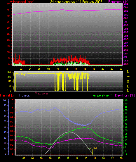 24 Hour Graph for Day 11