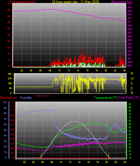 24 Hour Graph for Day 11
