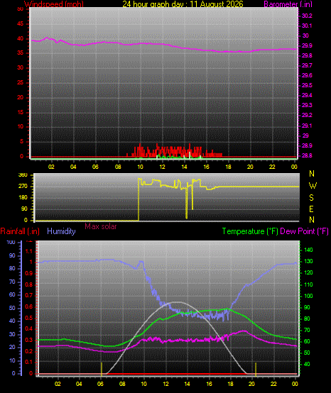 24 Hour Graph for Day 11
