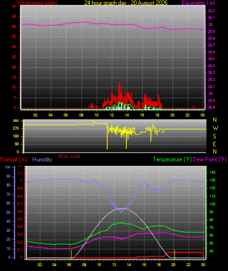 24 Hour Graph for Day 20