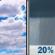 Saturday: Partly Sunny then Slight Chance Rain Showers